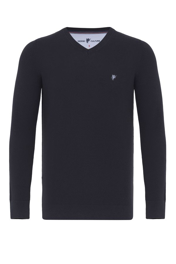 DENIM CULTURE DENIM CULTURE Pulover 'NOVAK'  mornarsko plava