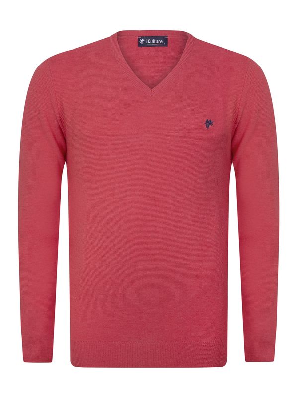 DENIM CULTURE DENIM CULTURE Pulover 'Pietro'  mornarsko plava / tamno roza