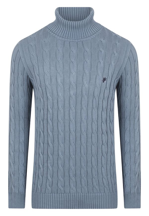 DENIM CULTURE DENIM CULTURE Pulover 'Thayer'  mornarsko plava / golublje plava