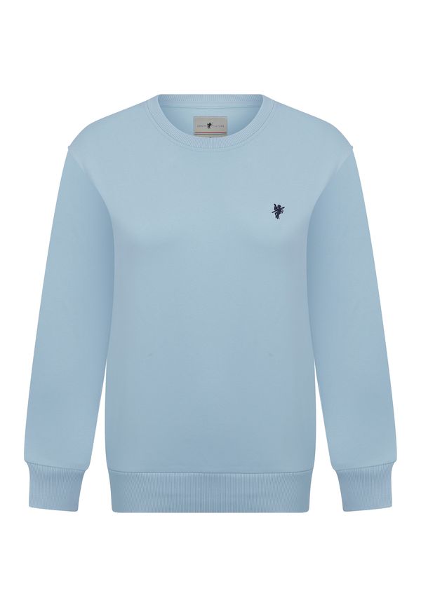 DENIM CULTURE DENIM CULTURE Sweater majica 'Felicity'  svijetloplava