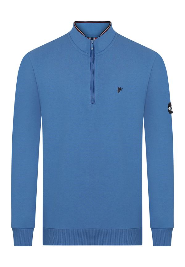 DENIM CULTURE DENIM CULTURE Sweater majica 'SANTIAGO'  plava