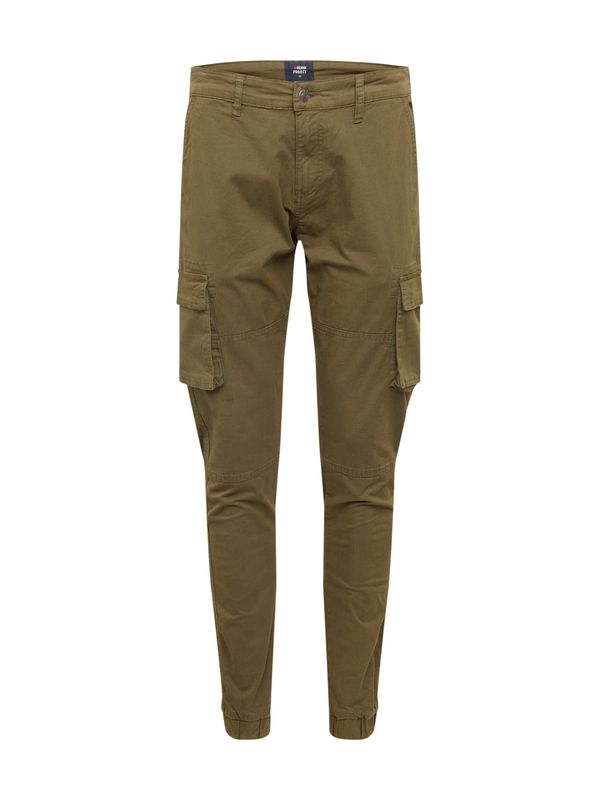 Denim Project Denim Project Cargo hlače  maslinasta