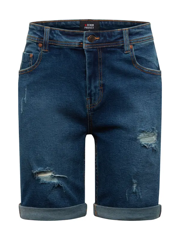 Denim Project Denim Project Hlače 'Mr. Orange'  plavi traper