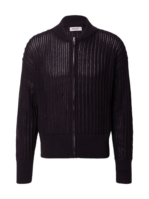 Denim Project Denim Project Kardigan  crna