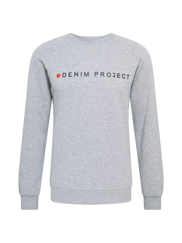 Denim Project Denim Project Sweater majica  siva melange
