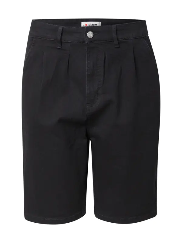 Denim Project Denim Project Traperice s naborima  crna