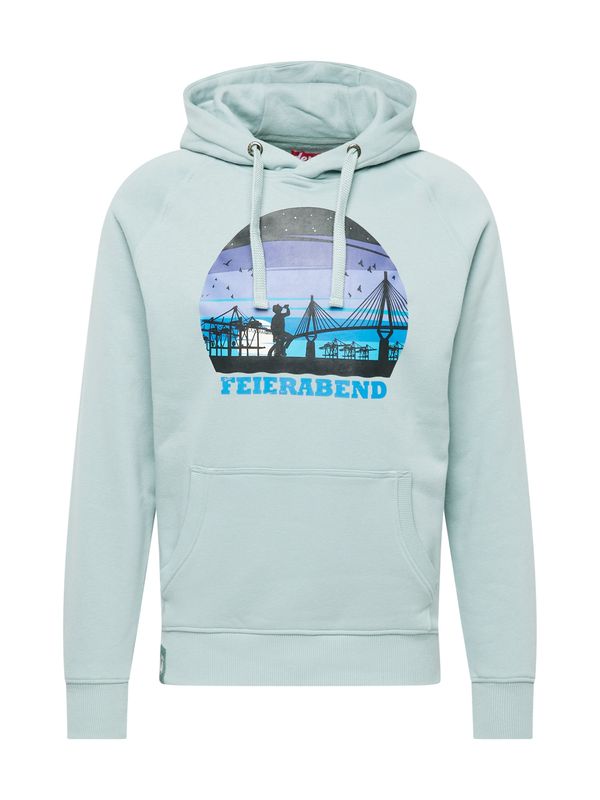 Derbe Derbe Gornji dio trenirke 'Ryan Zip'  plava / tamno plava / menta / lila