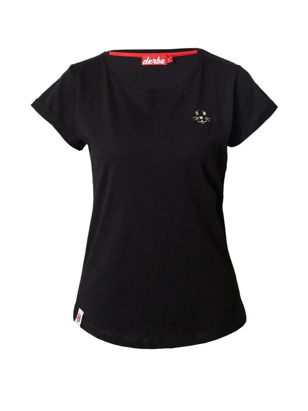 Derbe Derbe Majica 'Robbenschnute'  crna