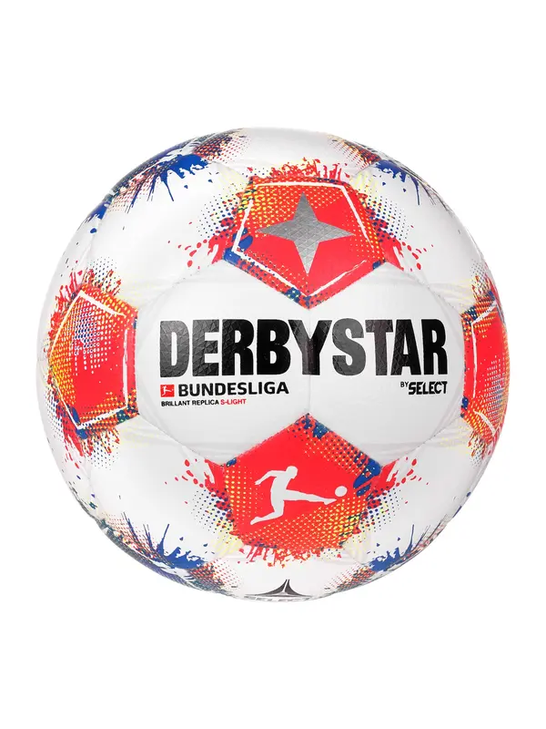 DERBYSTAR DERBYSTAR Lopta 'Bundesliga Brillant Replica S-Light V25'  plava / siva / crvena / bijela