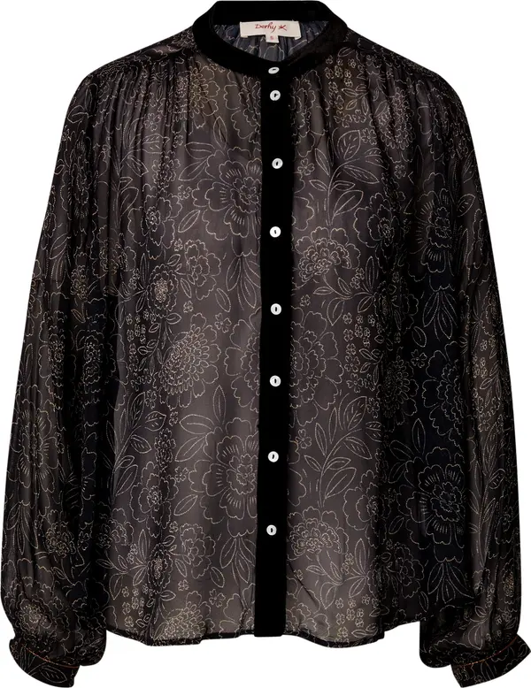 Derhy Derhy Bluza 'GENEVIEVE'  narančasta / crna / bijela