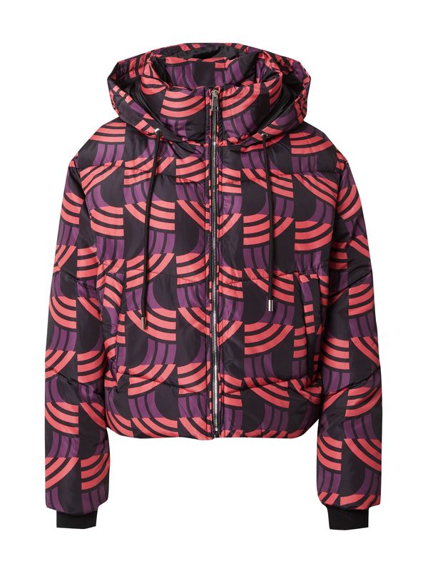 Derhy Derhy Prijelazna jakna  losos / crvena ljubičasta / crna