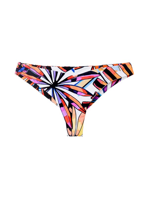 Desigual Desigual Bikini donji dio 'Playa'  svijetlonarančasta / svijetloroza / crna / bijela