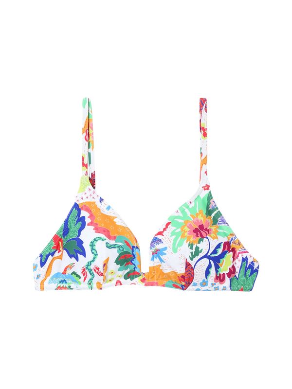 Desigual Desigual Bikini gornji dio  miks boja / bijela