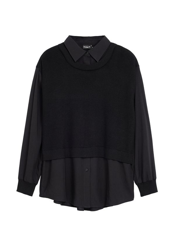 Desigual Desigual Bluza  crna