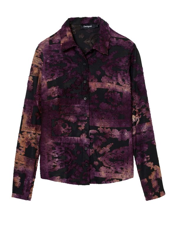 Desigual Desigual Bluza  ljubičasta / narančasta / roza / crna