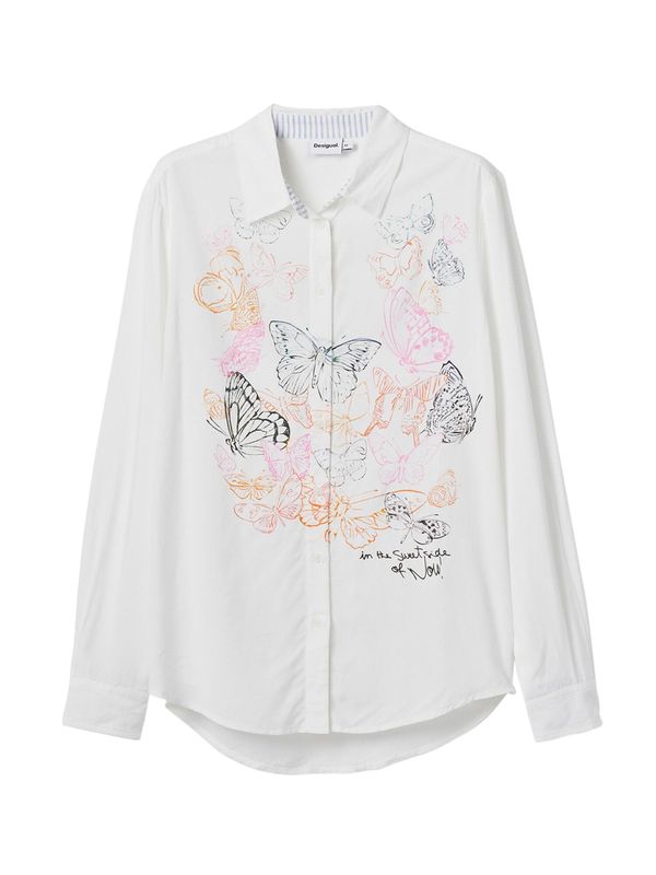 Desigual Desigual Bluza  narančasta / roza / crna / bijela