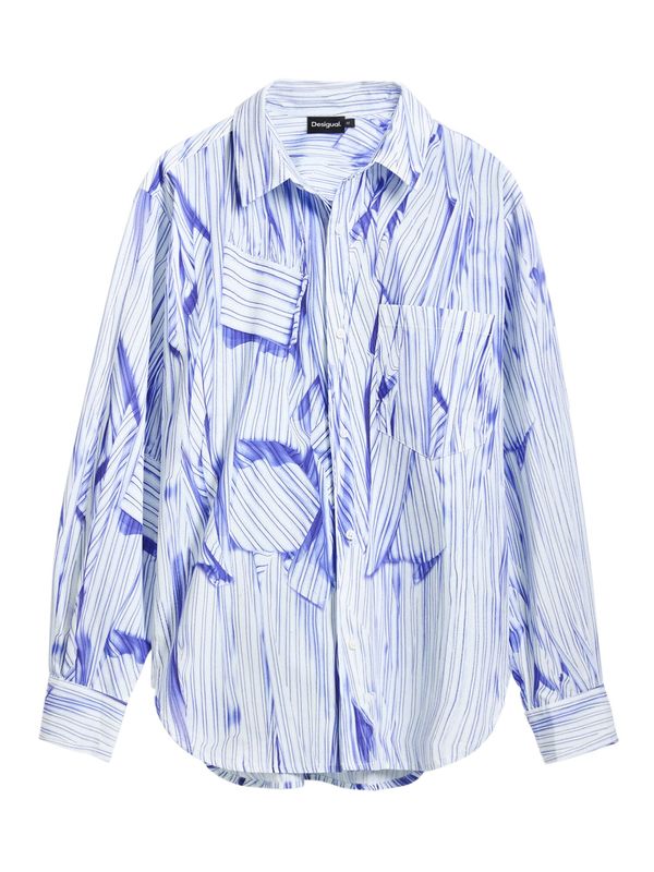 Desigual Desigual Bluza  plava / bijela