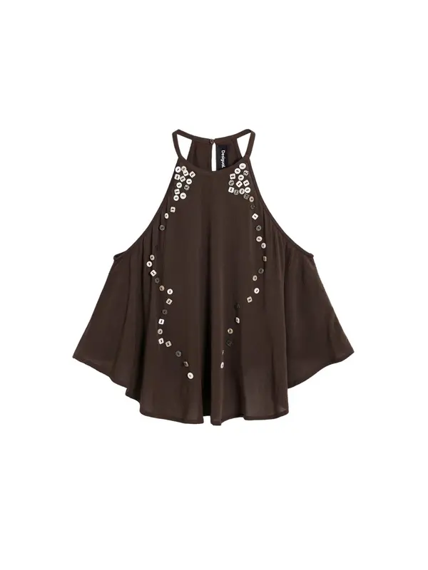 Desigual Desigual Bluza  smeđa