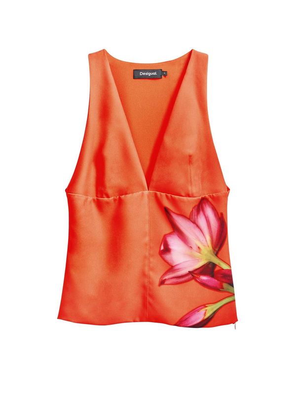 Desigual Desigual Bluza  zelena / narančasta / roza