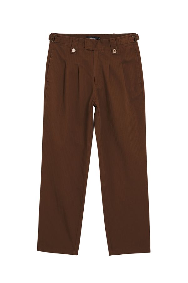 Desigual Desigual Cargo hlače  smeđa