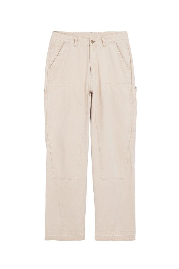 Desigual Desigual Cargo hlače  svijetlobež