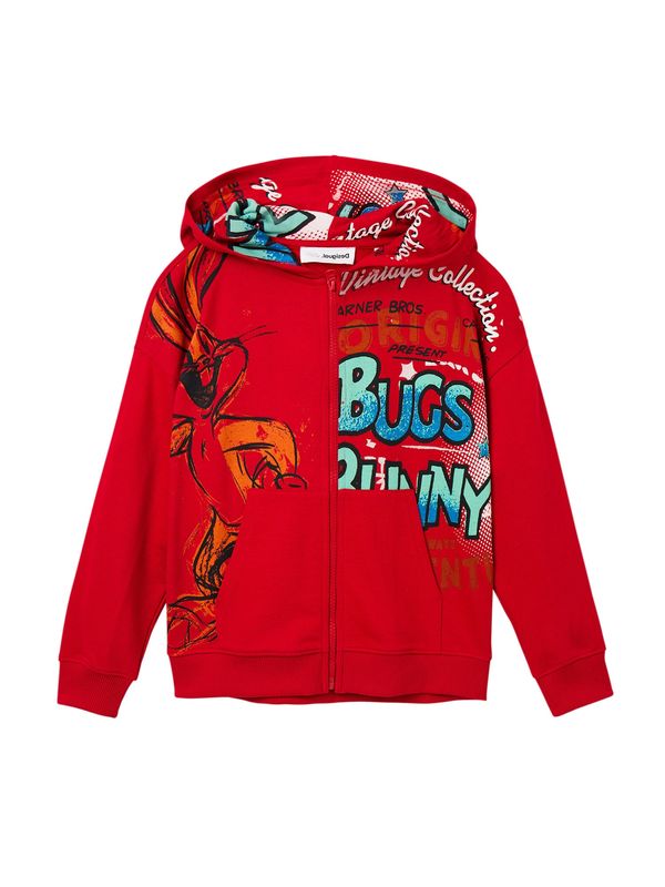 Desigual Desigual Gornji dio trenirke  tirkiz / narančasta / crvena / crna