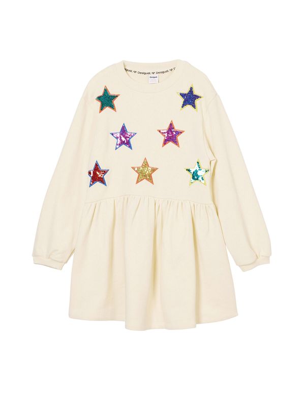 Desigual Desigual Haljina  bež / plava / žuta / zelena