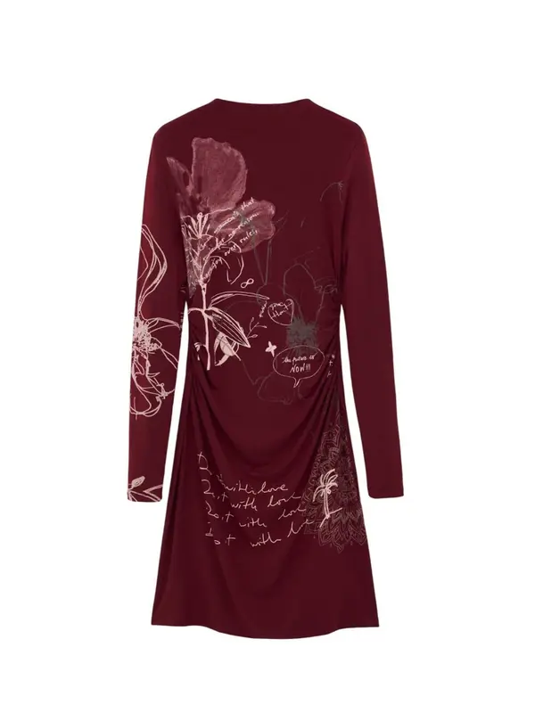 Desigual Desigual Haljina  crvena / bijela
