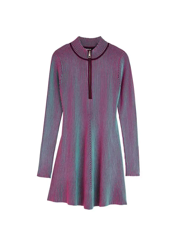 Desigual Desigual Haljina 'Iridescent'  tirkiz / crvena