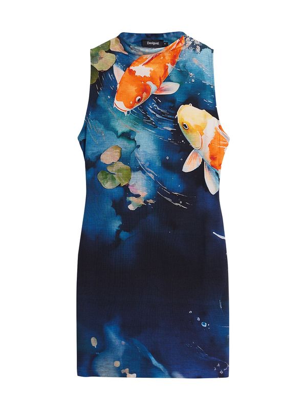 Desigual Desigual Haljina 'Koi'  plava / miks boja