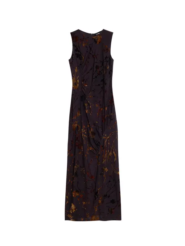 Desigual Desigual Haljina  konjak / ljubičasta melange