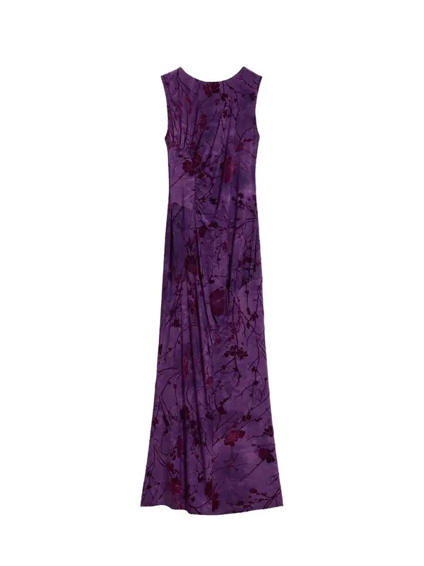 Desigual Desigual Haljina  ljubičasta / tamno crvena / crna