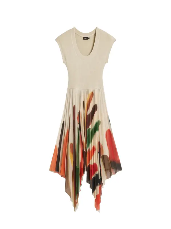 Desigual Desigual Haljina  miks boja / bijela