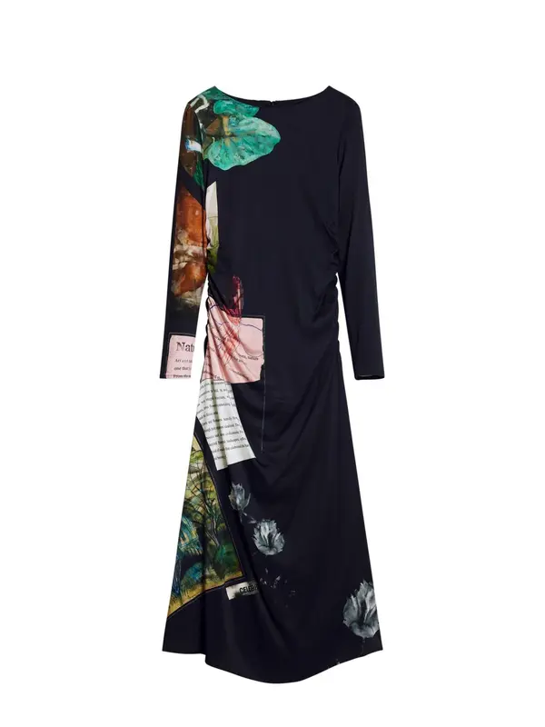 Desigual Desigual Haljina  miks boja / crna