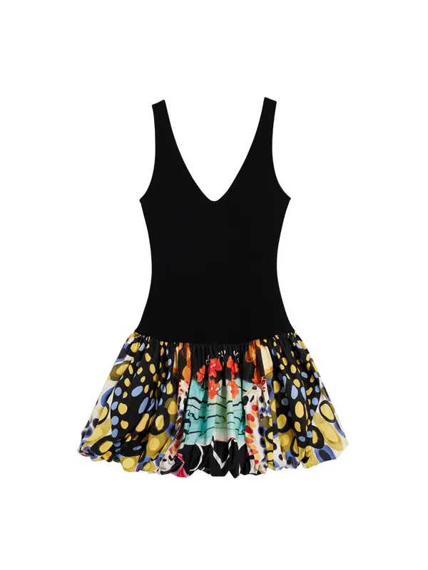 Desigual Desigual Haljina  miks boja / crna