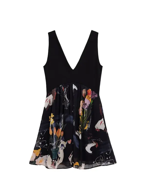 Desigual Desigual Haljina  miks boja / crna