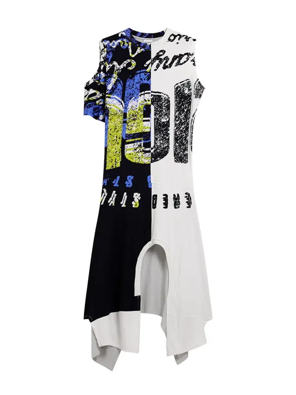 Desigual Desigual Haljina  miks boja / crna
