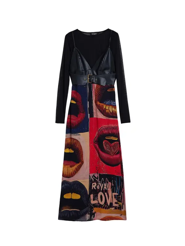 Desigual Desigual Haljina  miks boja