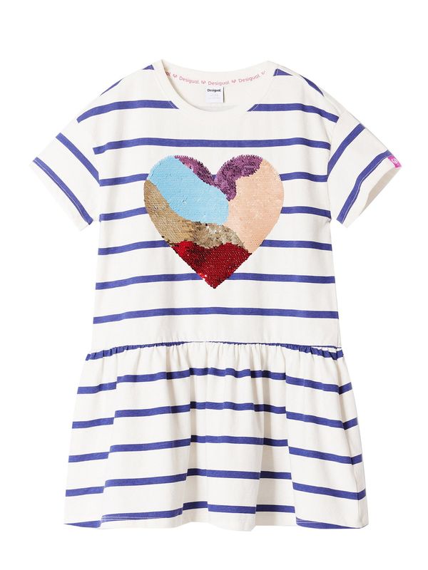 Desigual Desigual Haljina  mornarsko plava / svijetloplava / zlatna / tamno crvena / bijela