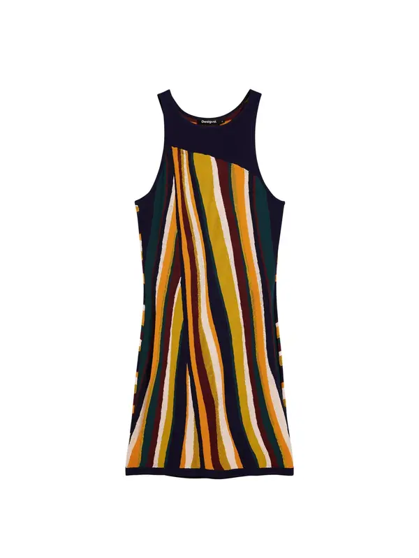 Desigual Desigual Haljina  narančasta / crna