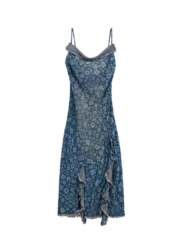 Desigual Desigual Haljina  plava / bijela
