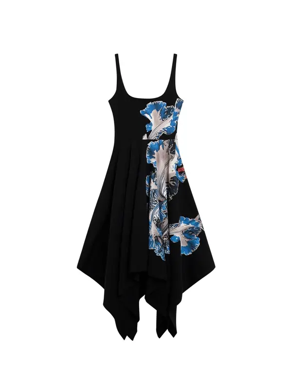 Desigual Desigual Haljina  plava / crna / bijela
