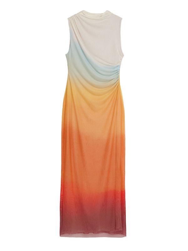 Desigual Desigual Haljina  plava melange / narančasta / bijela melange