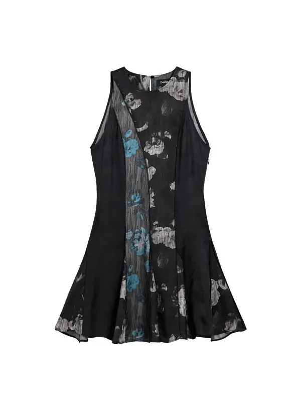 Desigual Desigual Haljina  plava / siva / crna