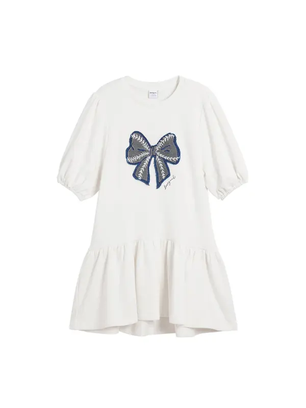 Desigual Desigual Haljina  plava / sivkasto plava / bijela