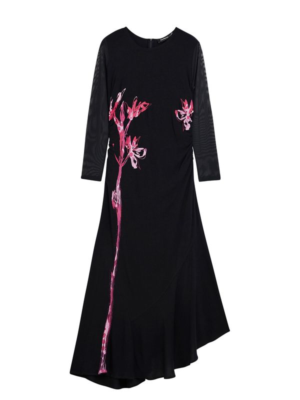 Desigual Desigual Haljina  roza / crna