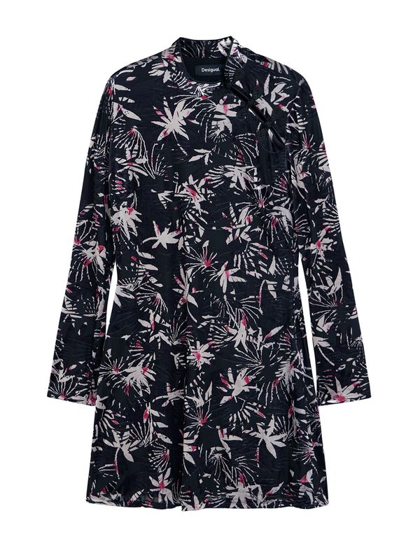 Desigual Desigual Haljina  svijetlo crvena / crna / bijela