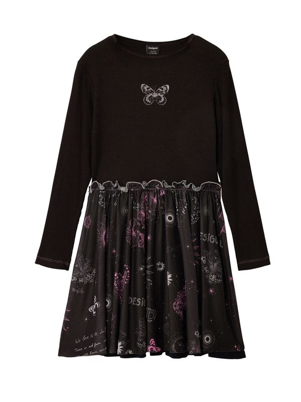 Desigual Desigual Haljina  svijetloroza / crna / bijela