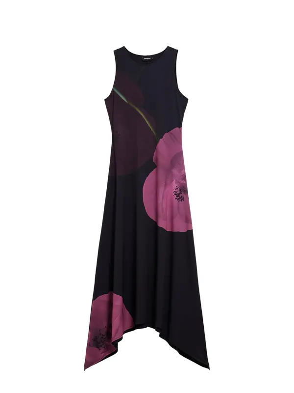 Desigual Desigual Haljina  tamno roza / crna