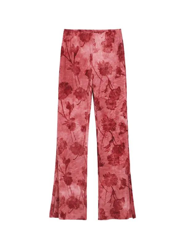 Desigual Desigual Hlače  crvena